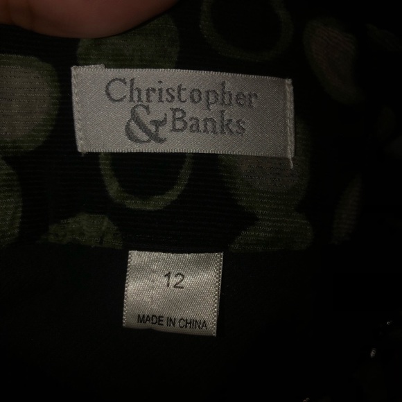 Green corduroy skirt. - Picture 3 of 3